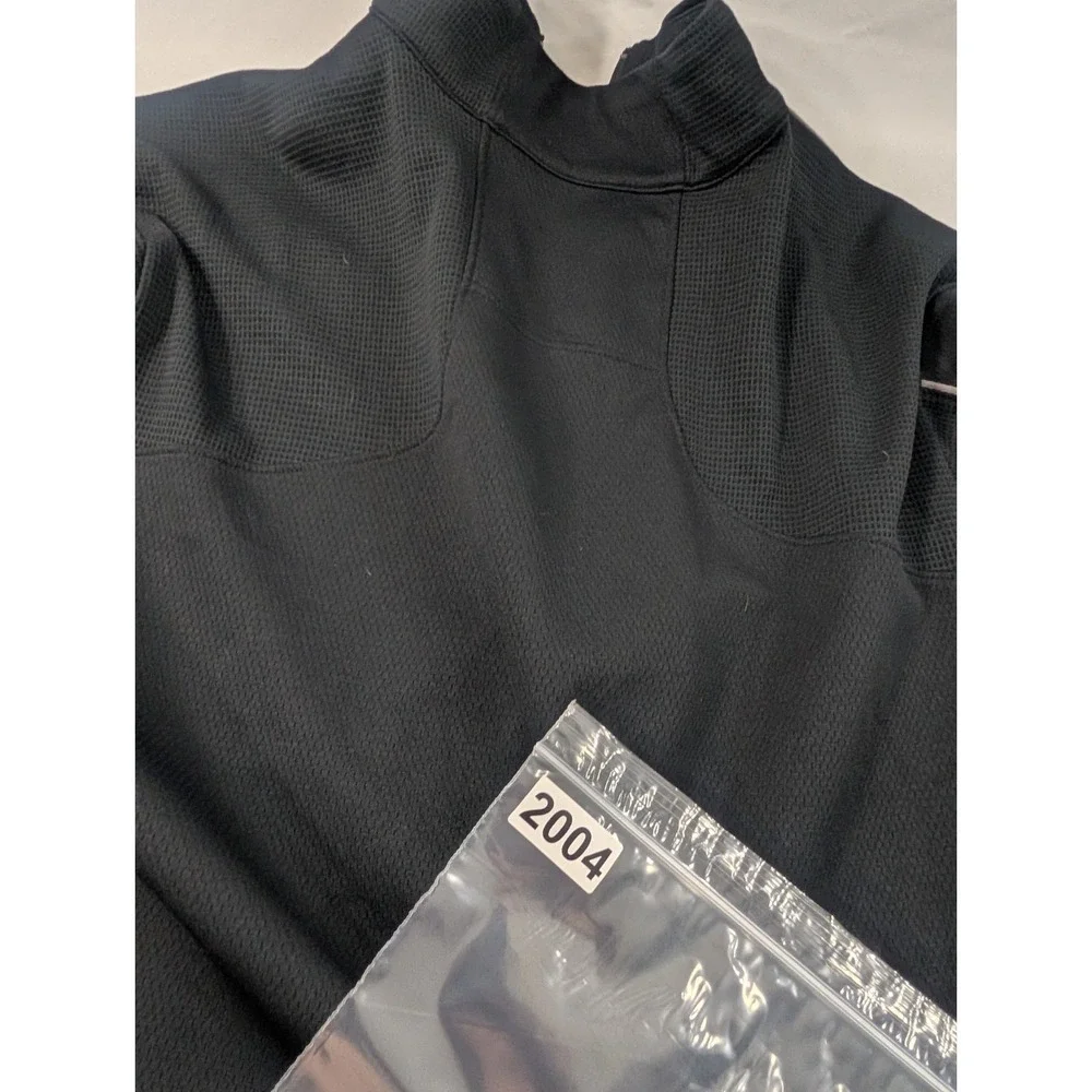 Cutter & Buck Mens XL Las‎ Vegas Raiders Black Performance Drytec Quarter Zip